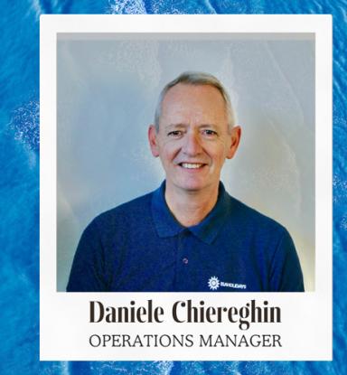 Daniele Chiereghin is the company's operations manager.