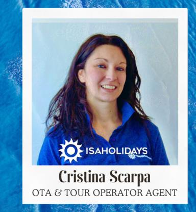 Tour and OTA agent for ISAHolidays, experienced and smiling.